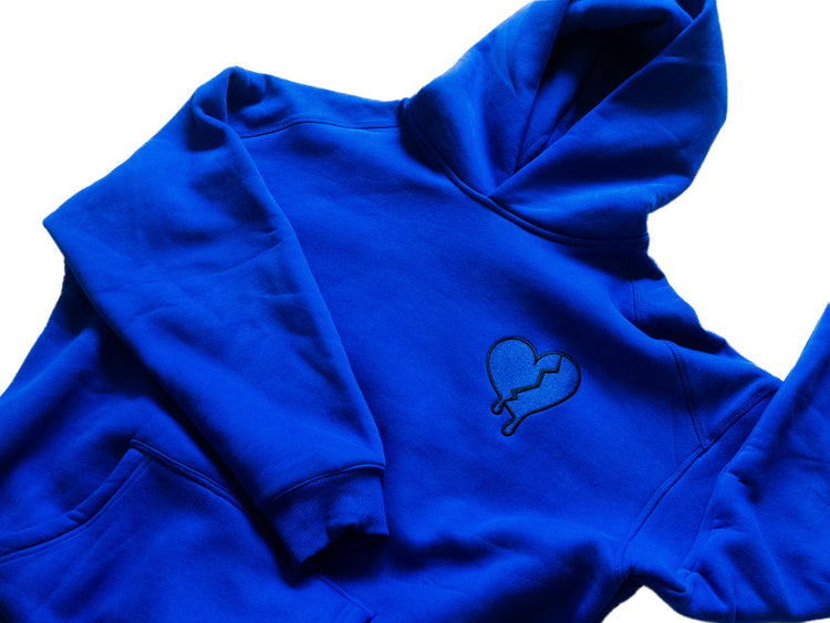 The Royal Blue- Logo hoodie